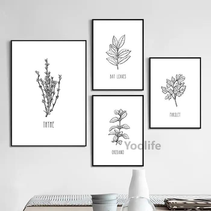 Affiches et impressions d'herbes culinaires vintage