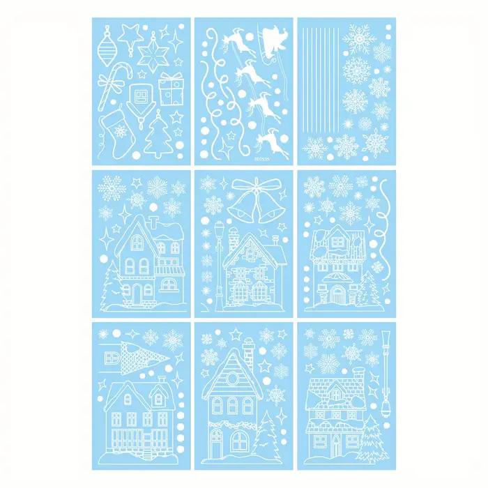Autocollants de Noël pour fenêtres