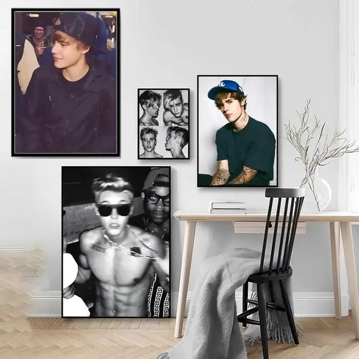 Affiche de chanteur J-Justin Biebers