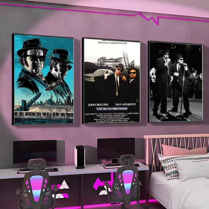 Affiche de film vintage Blues Brothers