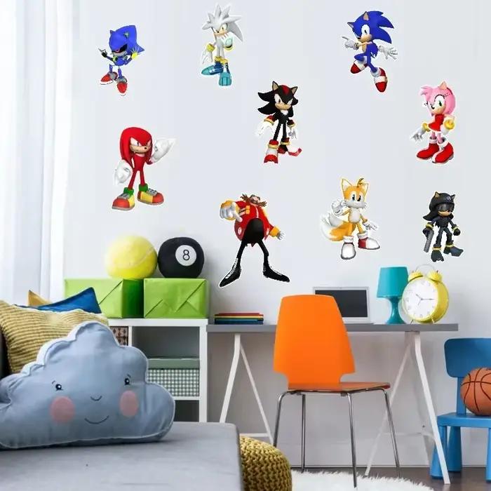Nouvel autocollant mural auto-adhésif en PVC pour chambre d'enfant