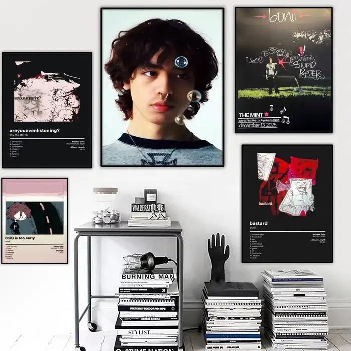B-Bunii Cloud Music – Affiche sur toile pour peinture et calligraphie