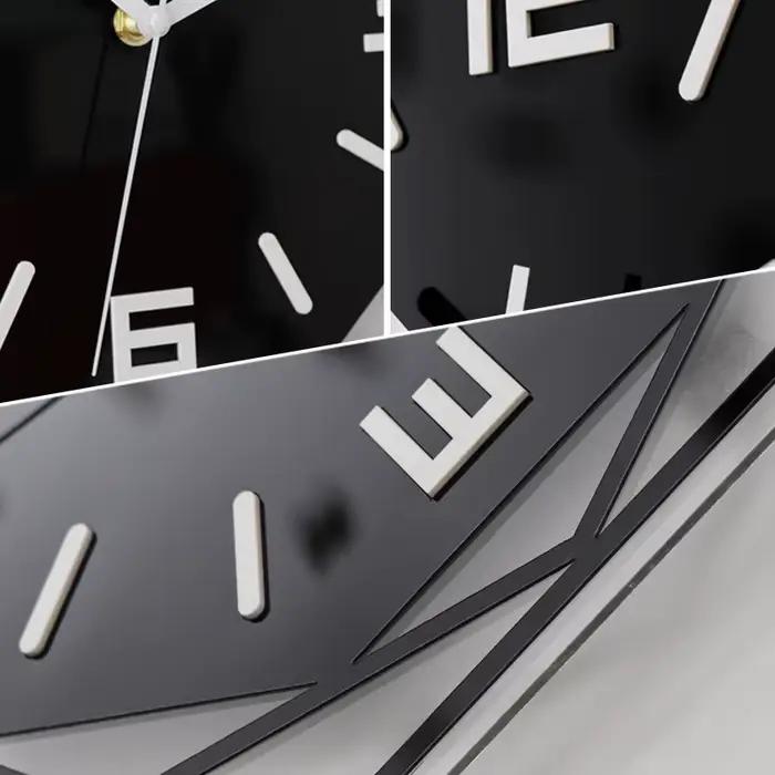 Horloge murale décorative minimaliste moderne