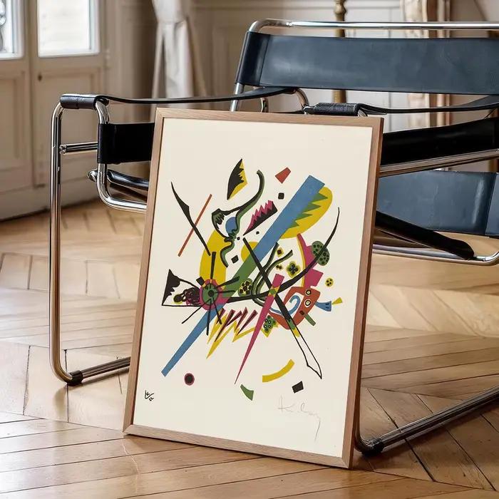 Wassily Kandinsky affiche toile mur Art impression murale abstraite peinture décorative moderne décor à la maison cadeau pour amis sans cadre