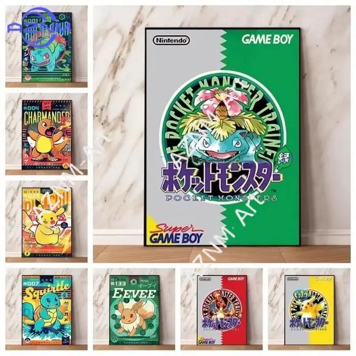 Affiche Pikachu de l'anime japonais Pokemon