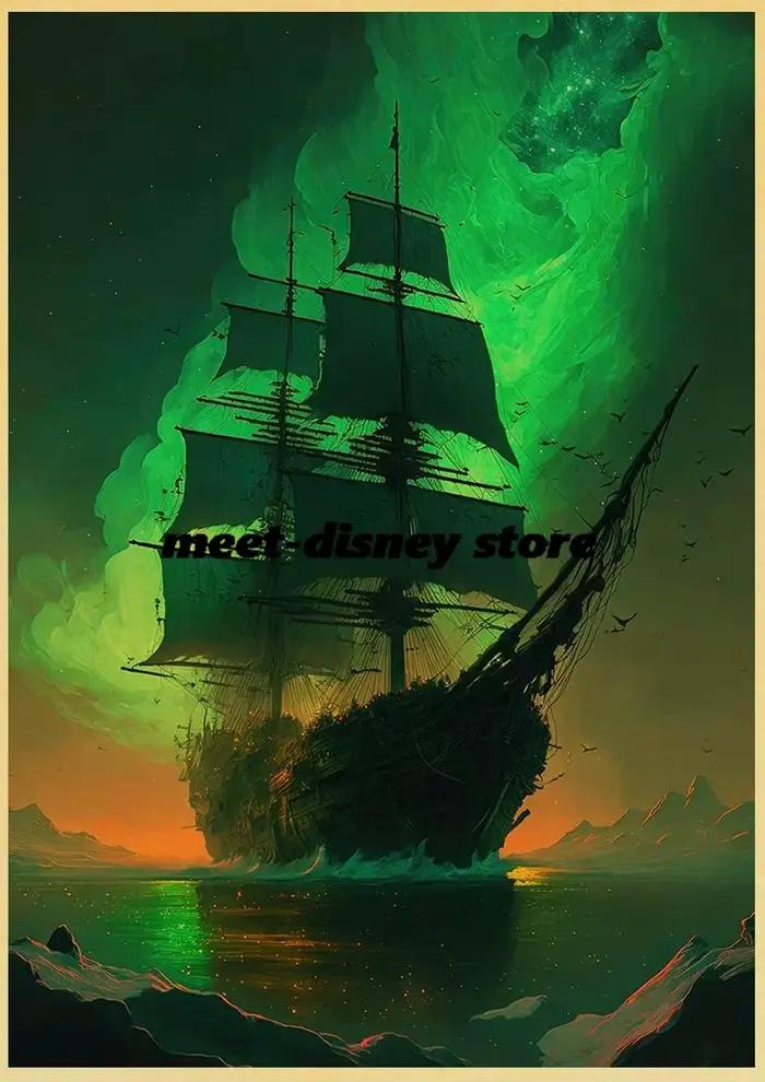 Affiches de bateau Pirate