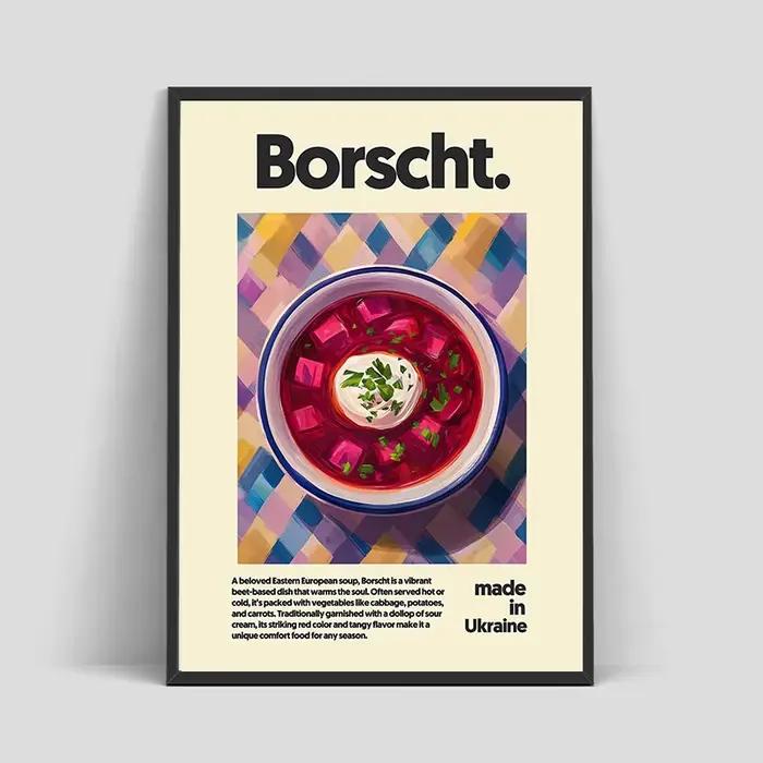 Affiche de peinture sur toile de nourriture asiatique Ramen Hot Pot chinois japonais corée Cuisine impression