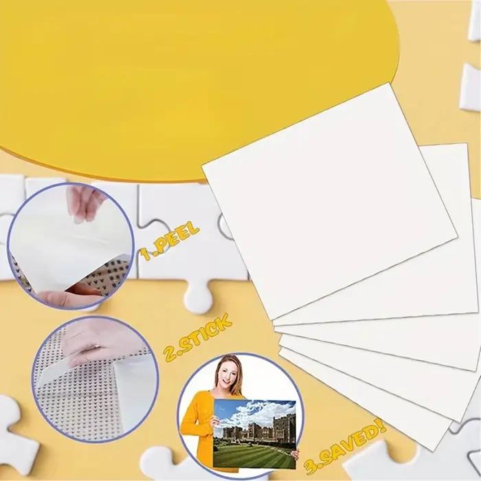 Feuilles de colle pour puzzle
