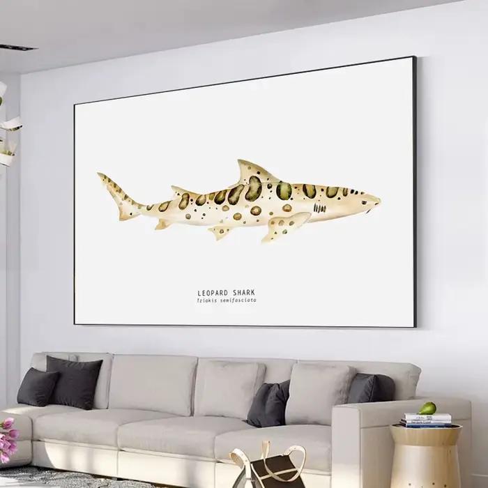 Affiches de requins modernes