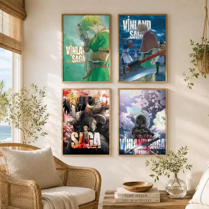 Affiche historique d'anime V-Vinland Saga