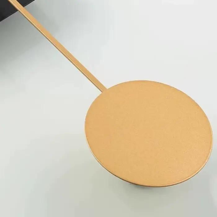 Horloge Murale Créative à Pendule, Grande Horloge Murale en Métal de Luxe pour Cuisine, Décoration Silencieuse pour Salle de Sport, Décoration de Chambre à Coucher