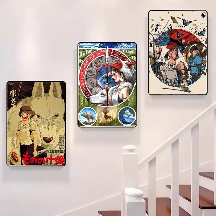 Affiche d'anime p-princesse m-mononoke