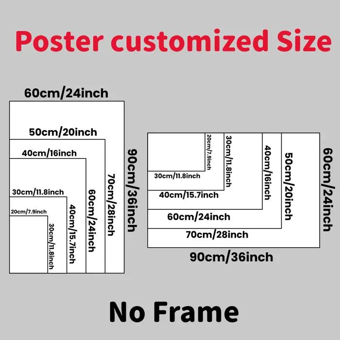 Impression personnalisée de votre propre poster sur toile | Art mural personnalisé avec photo | Décoration d'intérieur