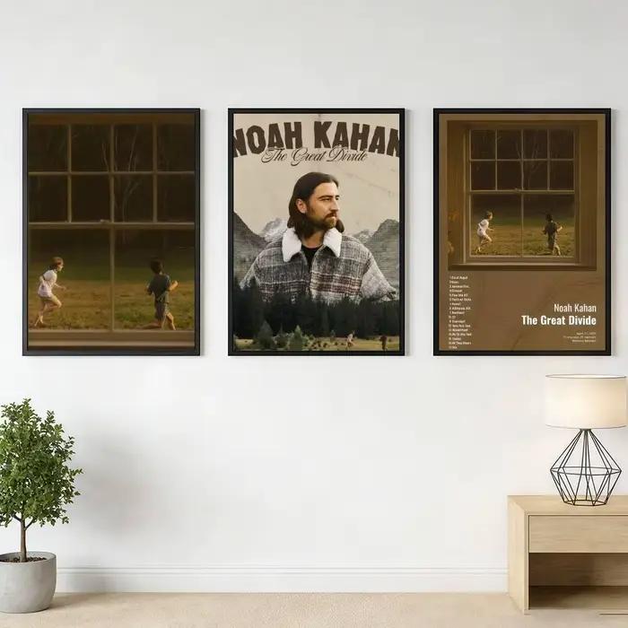 Noah Kahan The Great Divide – autocollants d'affiche classiques