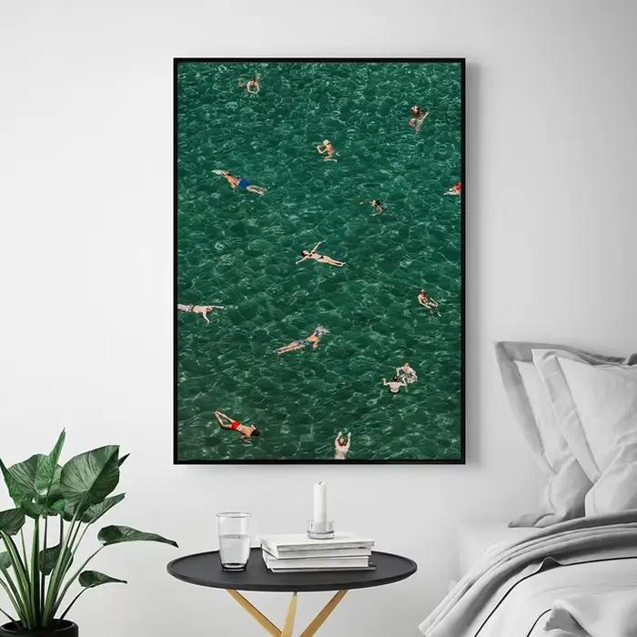 Affiche de la côte d'Amalfi
