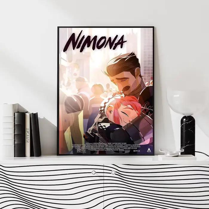 Nimona – affiche de film imprimée