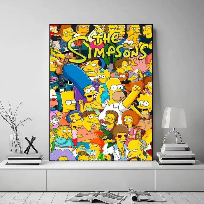 FUNNY The S-Simpsons, affiche autocollante haute définition