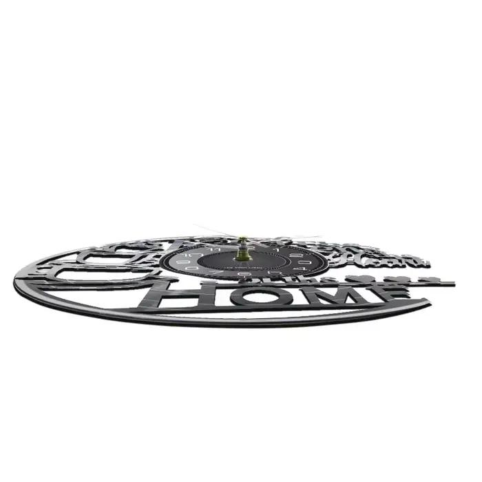 Horloge murale en vinyle