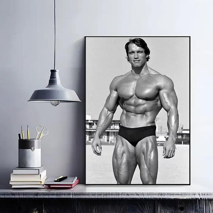 Affiche A-Arnold S-Schwarzenegger, affiche Premium pour espace de vie, bar à domicile, café, décoration murale et cadeau