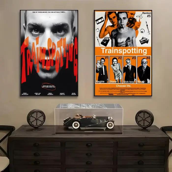 Trainspotting – affiche de film classique HD en PVC