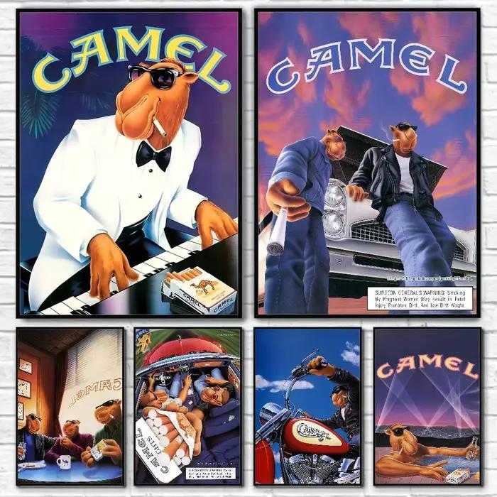 Affiche Vintage C-Camel C-Cigarettes