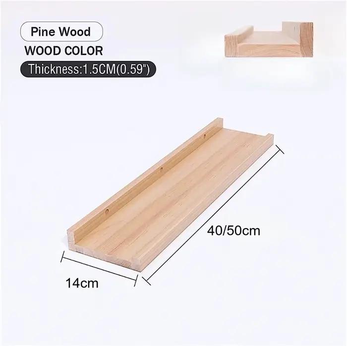 Étagères murales flottantes en bois DIY