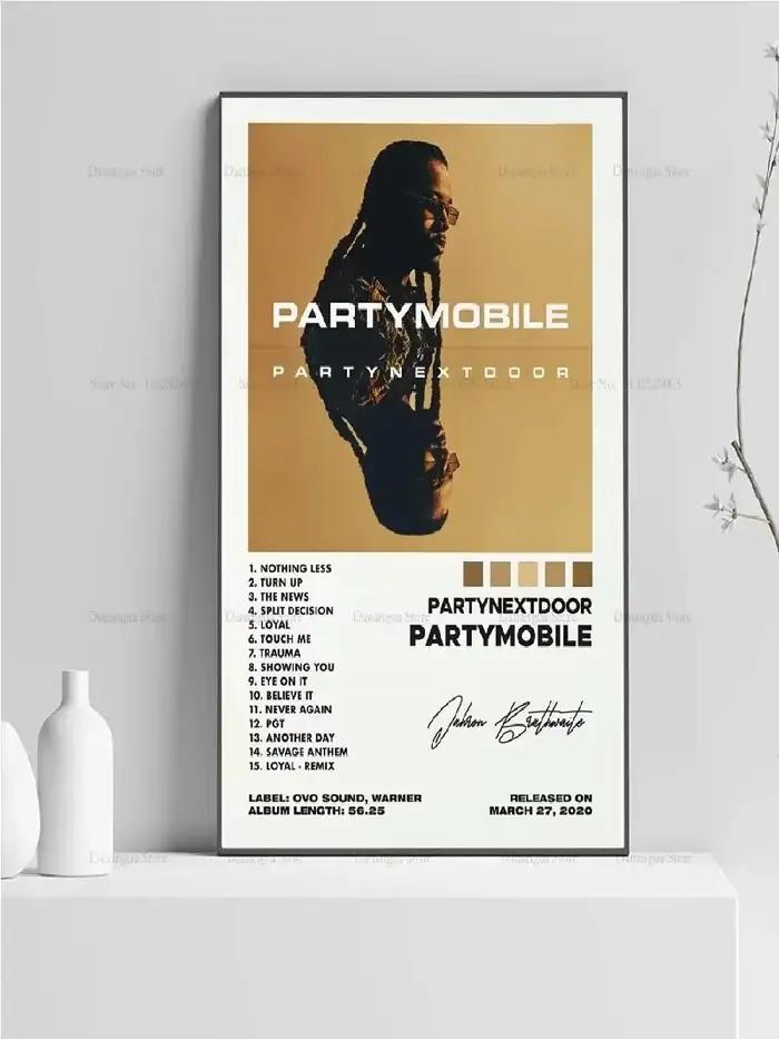 Affiche de couverture d'album d'étoile de musique de rap