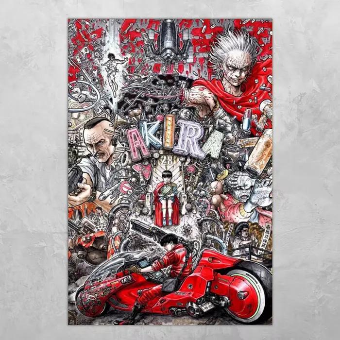 A-Akira Pop HD haute qualité rétro affiche japon Anime impression salle Bar café mur Art jeu chambre décor cadeaux murale toile peinture