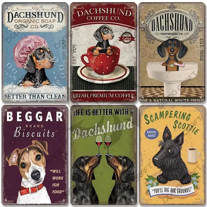 Affiche de chiens de compagnie mignons