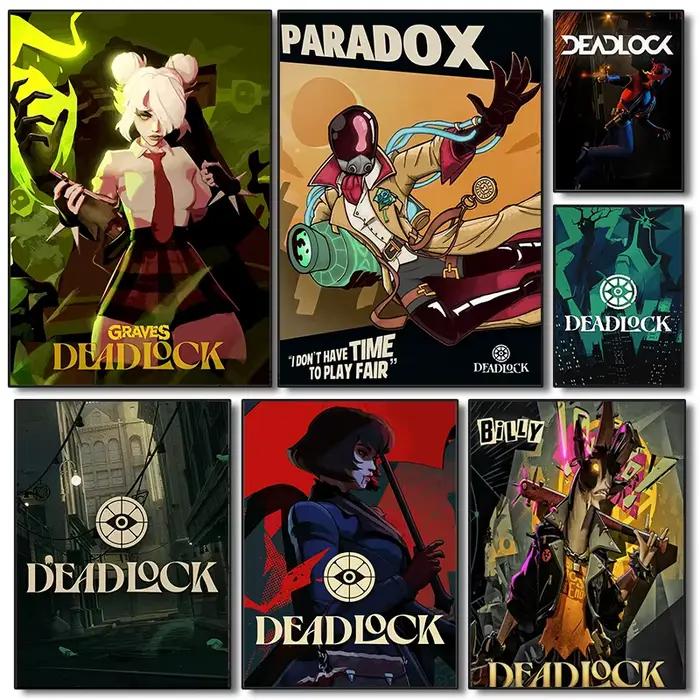 Affiche de jeu classique Deadlock