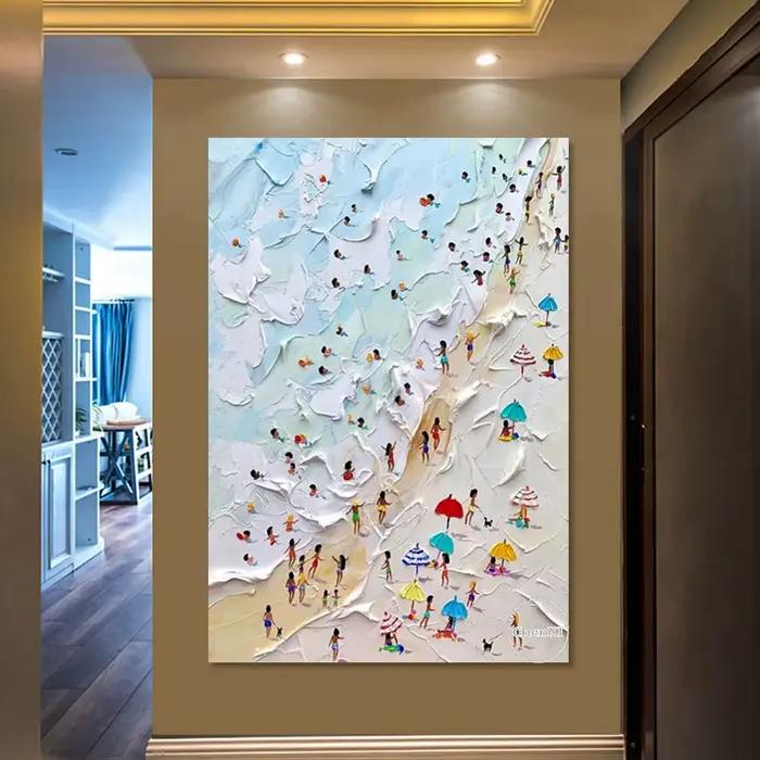 Peinture à l'huile sur toile