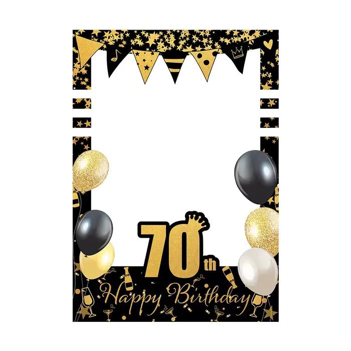 Cadre de cabine Photo pour fête d'anniversaire 30e 40e 50e 60e anniversaire