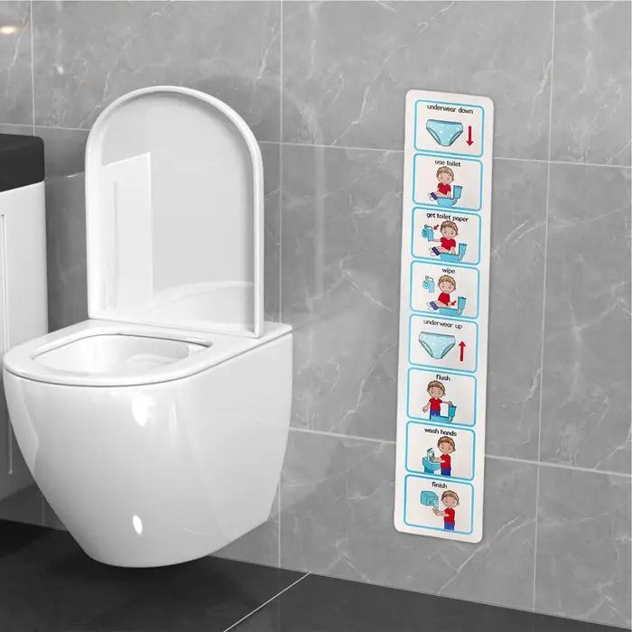 Formation à la propreté calendrier visuel tableau des toilettes