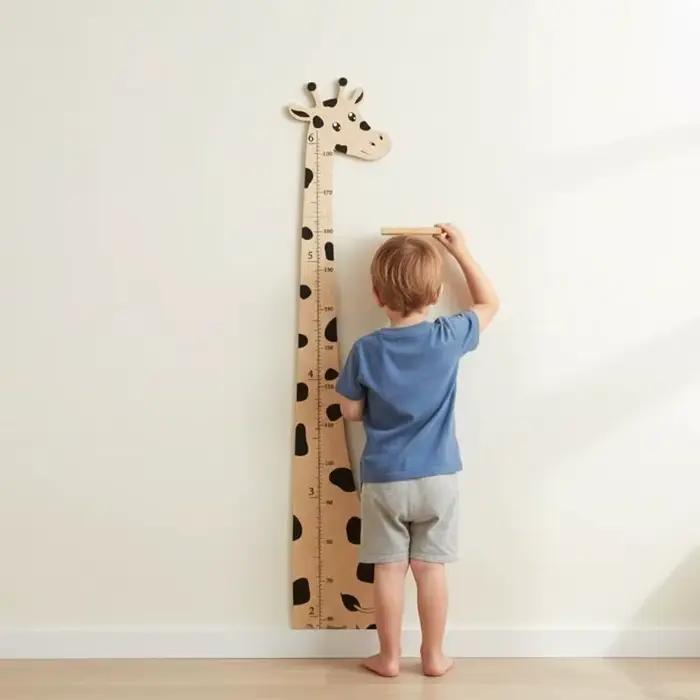 Tableau croissance en bois girafe