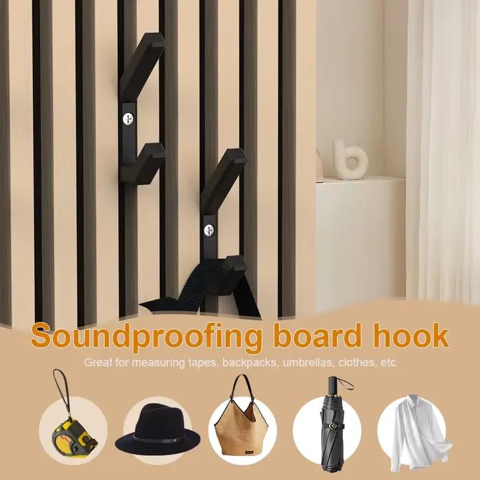 Ensemble de 4 crochets pour panneaux d'insonorisation