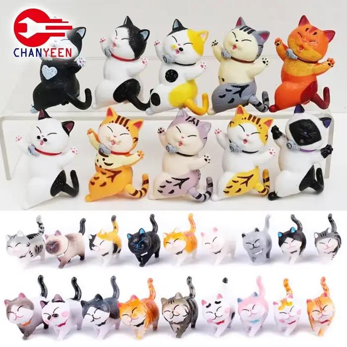 Nouveau! Mini Figurines de chaton mignon Kawaii