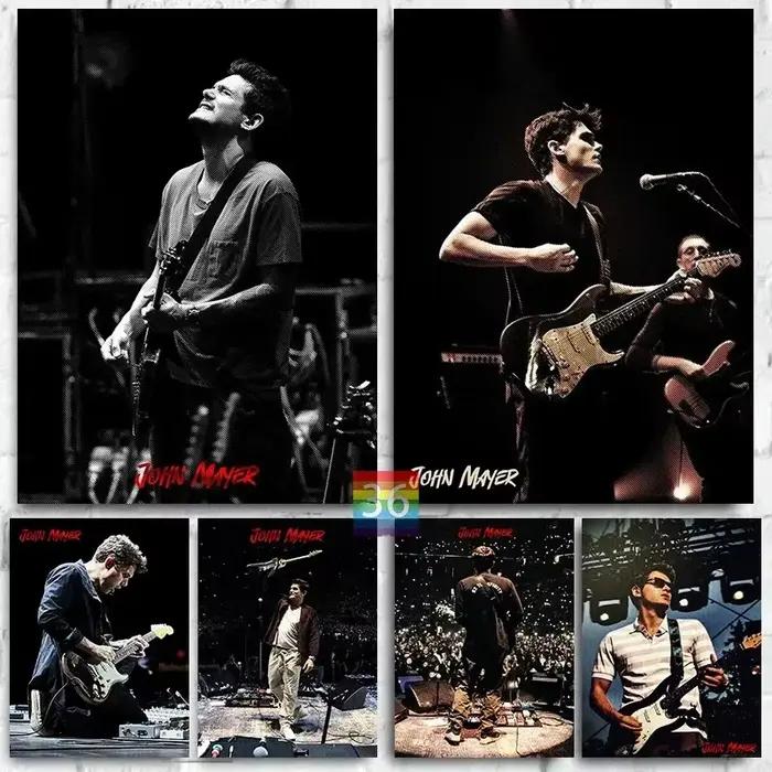 Affiche de musique rock avec impression sur toile