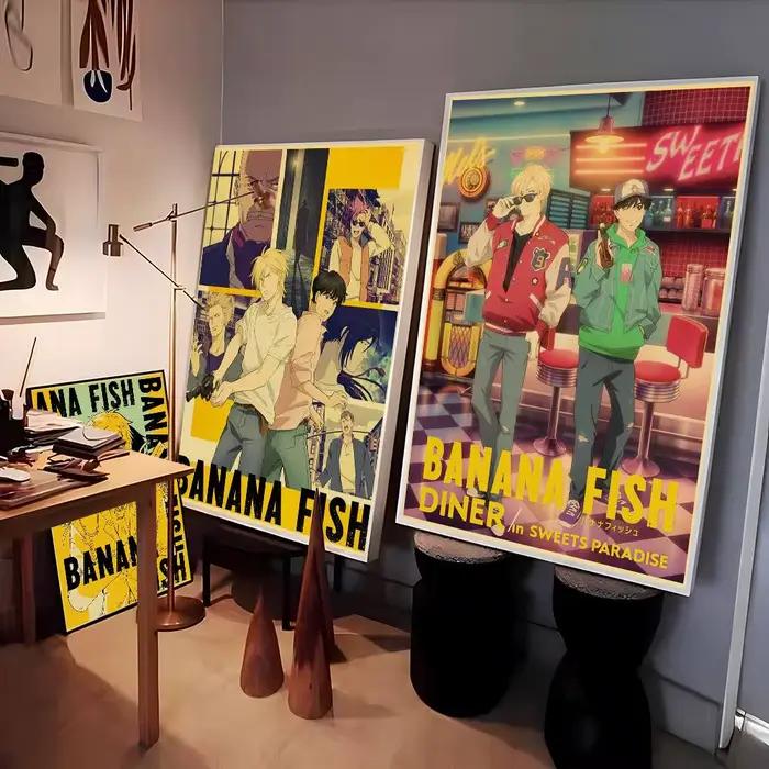 Affiche de poisson b-banane Anime