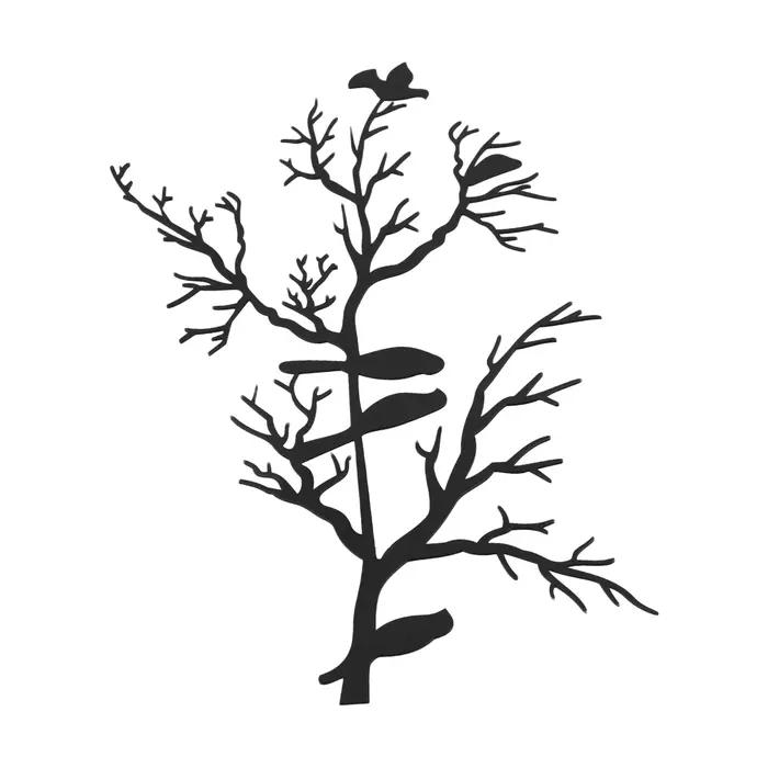 Branches d'arbres en métal