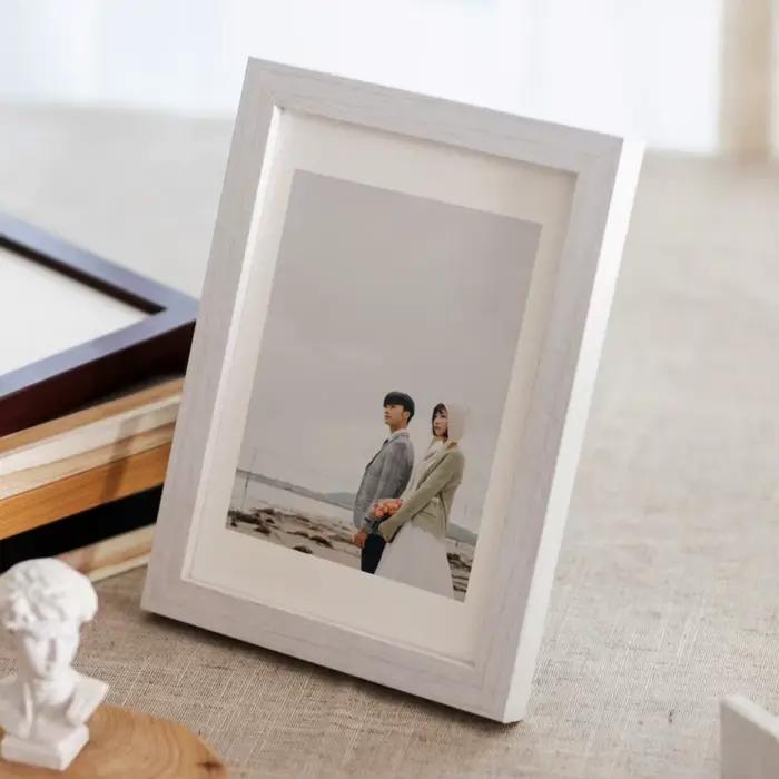 Cadre photo en bois pour murs