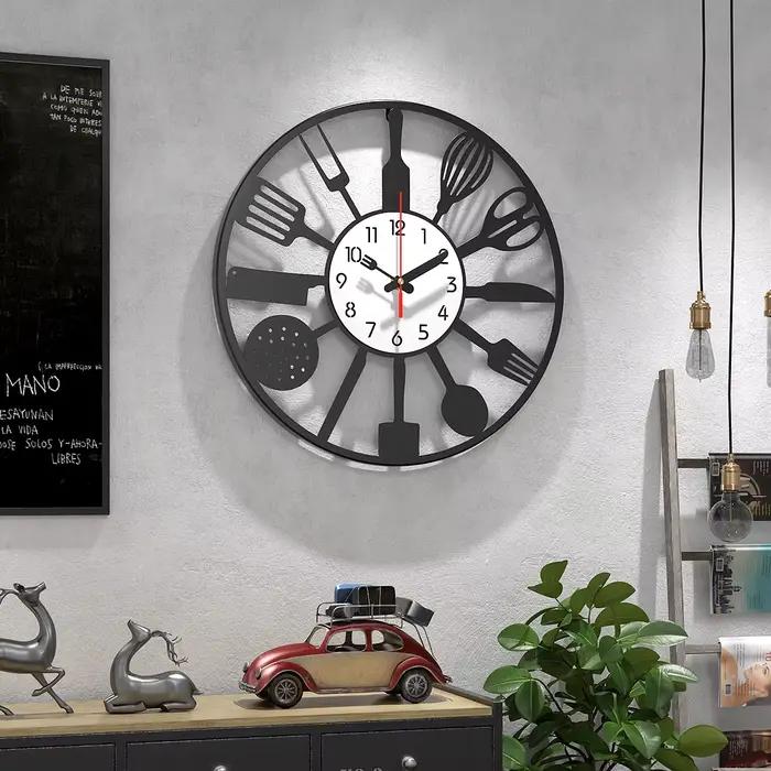 Horloge murale de cuisine de 15