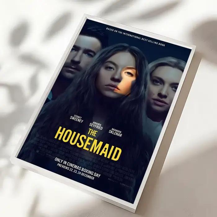 Affiche murale autocollante HD du film The H-Housemaid, imperméable, amovible, ne se décolore pas, pour la décoration de la chambre à coucher et du salon