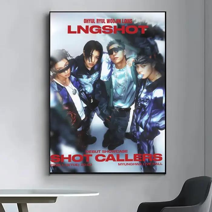 Affiche de groupe de garçons LNGSHOT