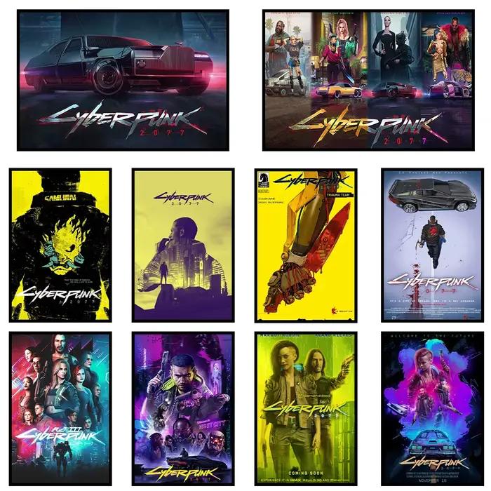 Affiche murale Cyberpunk 2077
