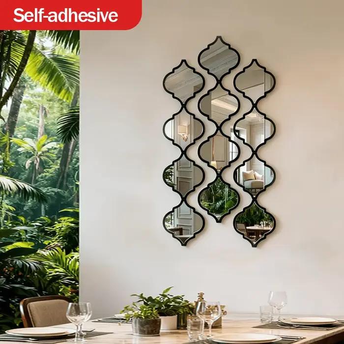 Grand miroir marocain 12 pièces