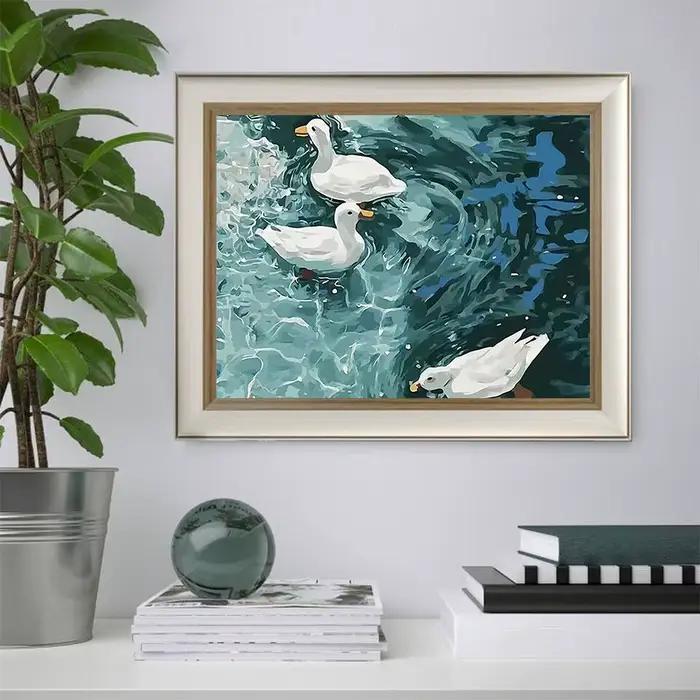 Peinture à l'huile par numéros paysage de montagne bricolage