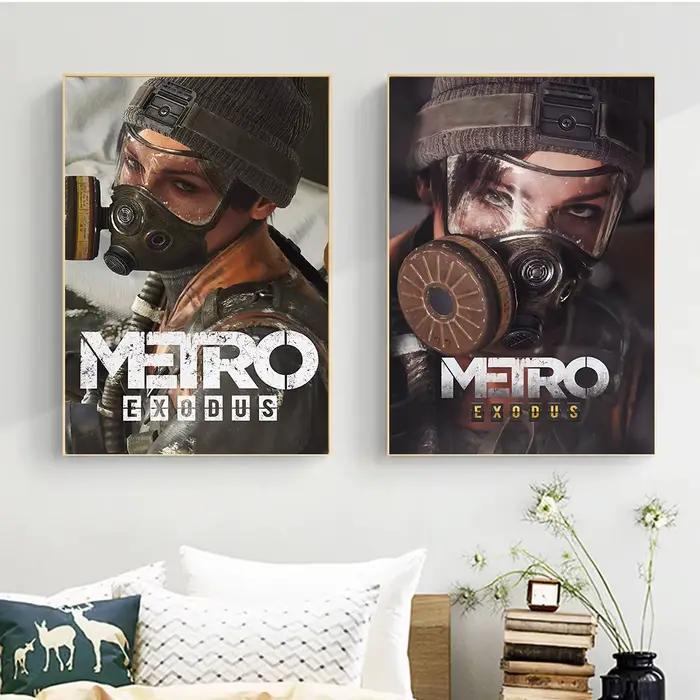 Affiches de jeu de tir d'aventure Metro Exodus