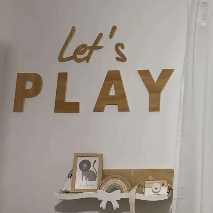 Art en bois pour pépinière