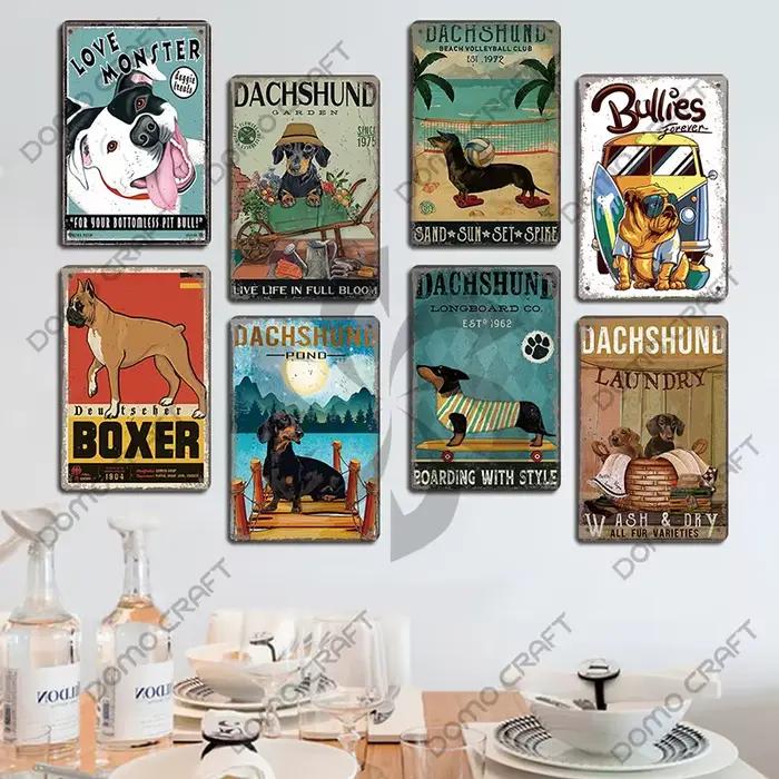 Affiche de chiens de compagnie mignons