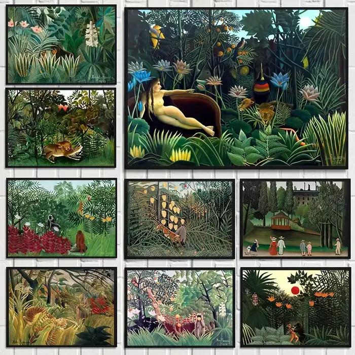 Affiche Vintage Henri Rousseau